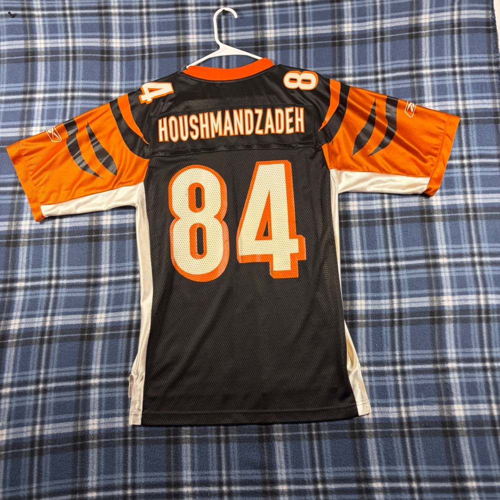 Reebok NFL Cincinnati Bengals TJ Houshmandzadeh 84 Jersey Black Mens Small
